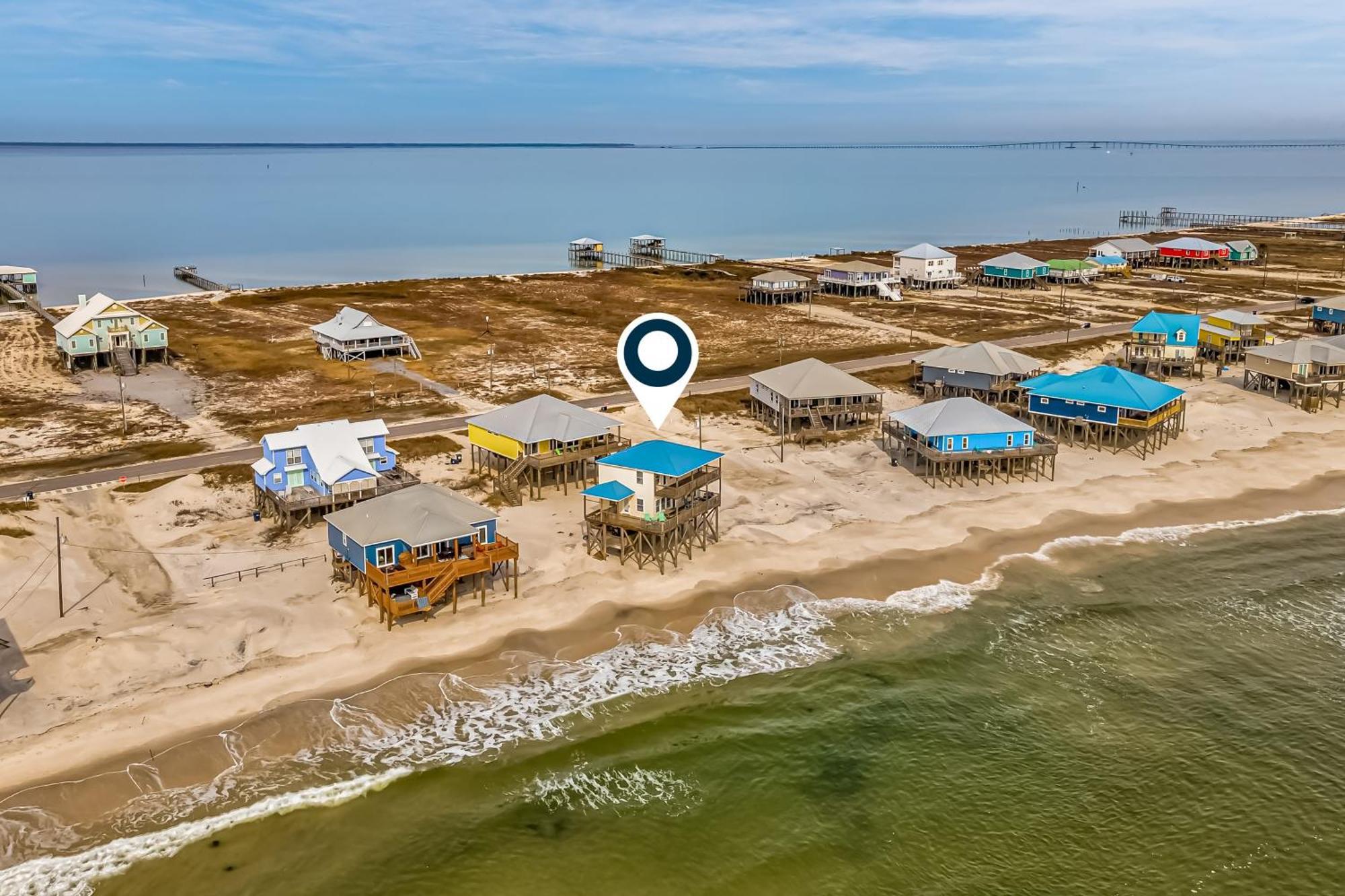 Beach, Love & Happiness Dauphin Island Esterno foto